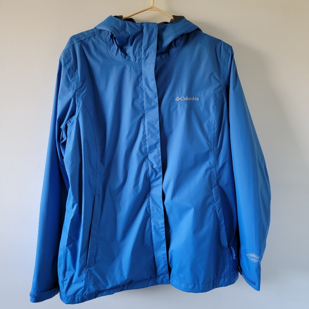Columbia Blue Shell Jacket Large